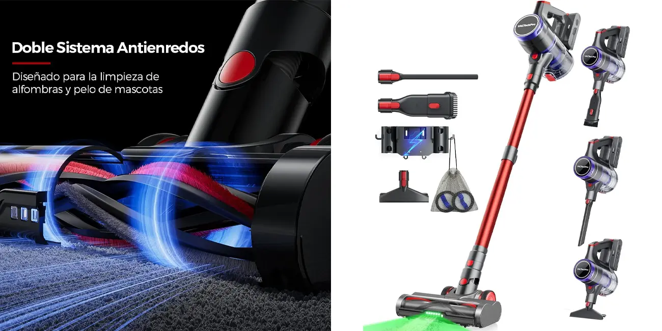 Aspirador escoba VACTechPro V15 Ultra