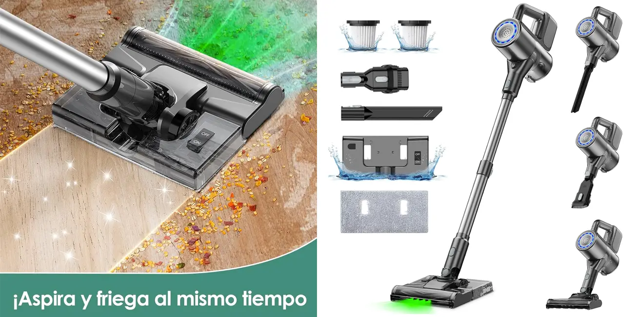 Aspirador escoba inalámbrico VersLife