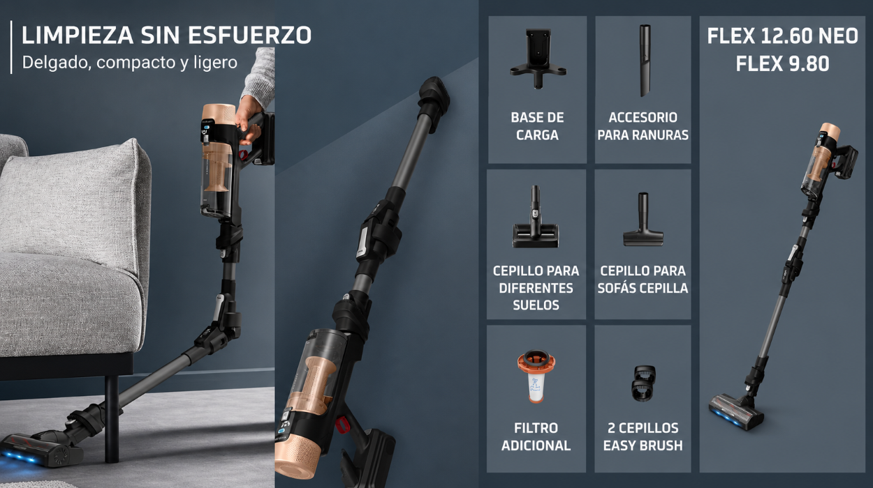 Aspirador Rowenta Xforce Flex 9 80