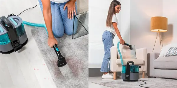 Aspirador de tapicerías y alfombras Cecotec Conga 4000 Carpet&Spot Clean XL Advance