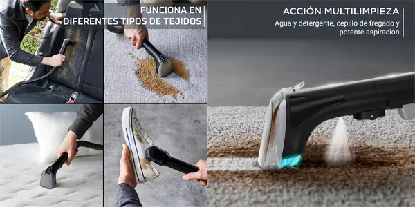 Aspirador de tapicerías Rowenta Clean It