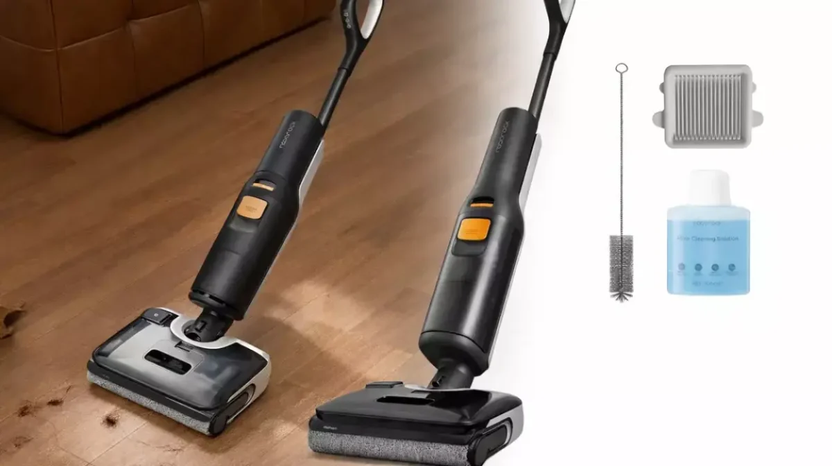 Aspiradora fregona sin cable Roborock F25 Bx potente con autolimpieza a 90 °C y secado rápido en 5 min