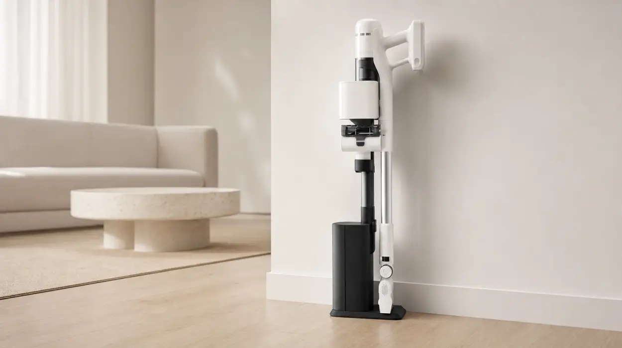 Aspiradora sin cable Roborock H60 con base de vaciado automático y batería extraíble de 60 min