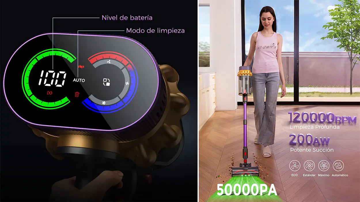 Aspiradora sin cable Ivormentico V10 EVO barata