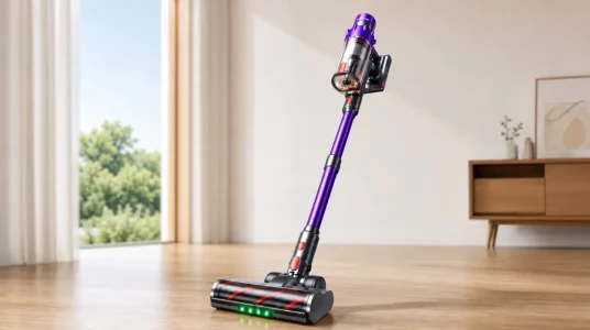 Aspiradora sin cable SMOTURE VAC02 con 55 kPa de succión y hasta 70 min de autonomía