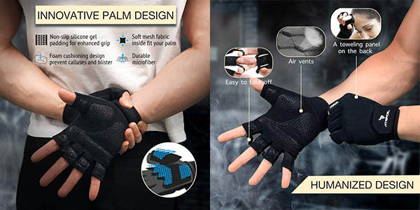 ATERCEL guantes gimnasio deporte oferta