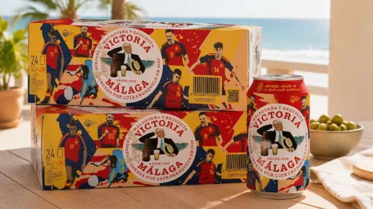 Aún estás a tiempo: 24 latas de cerveza Victoria Málaga de 33 cl