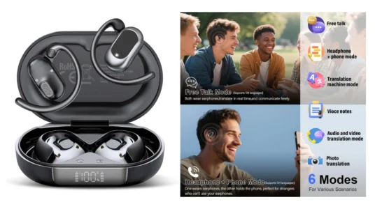 auriculares AI con traductor en tiempo real a 164 idiomas