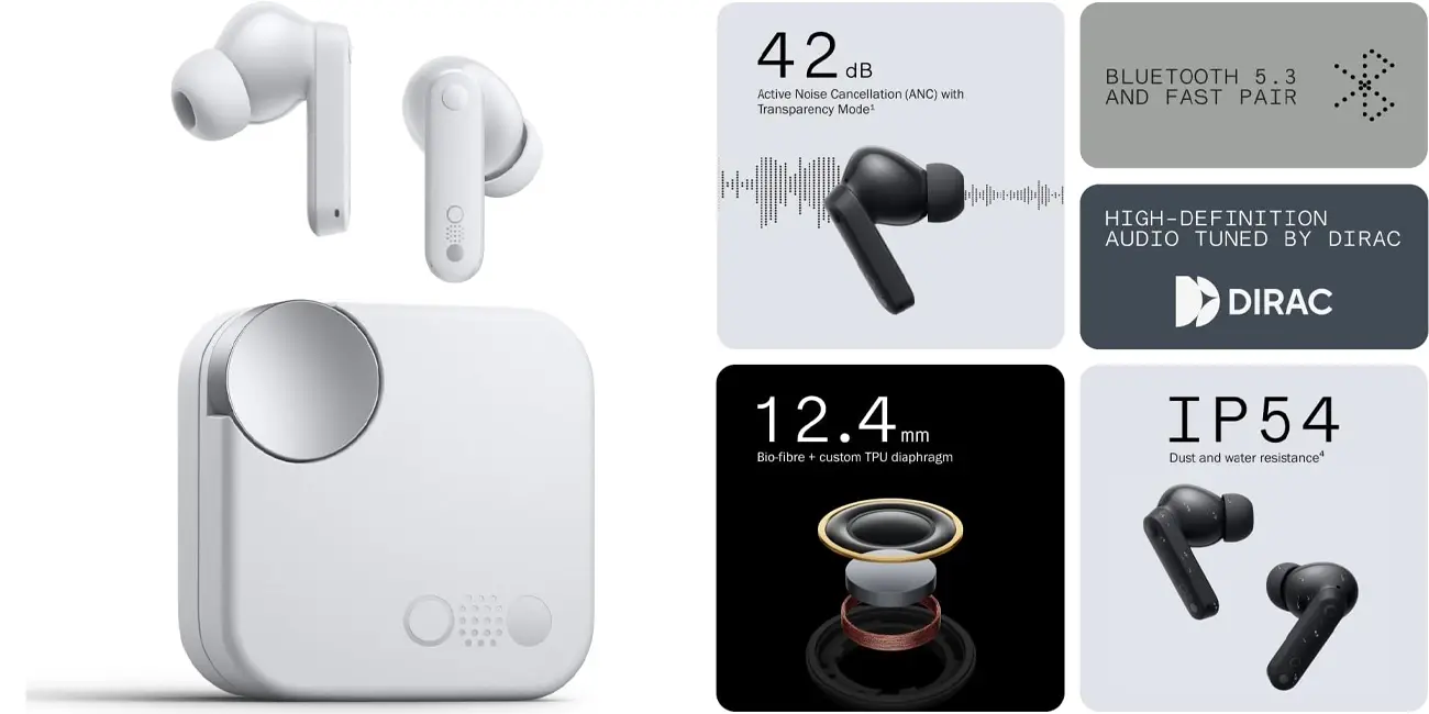 Auriculares Bluetooth CMF Buds by Nothing