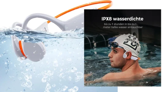 auriculares de natación Atopskins de conducción ósea