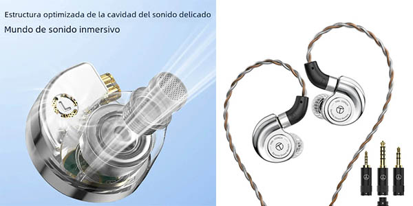auriculares dinámicos TRN conch baratos