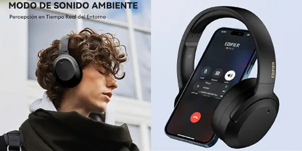 Auriculares inalámbricos Edifier W820NB Plus