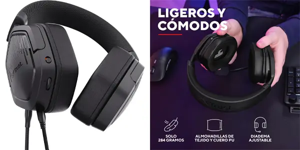 Auriculares gaming GXTrust 1492 Ravox