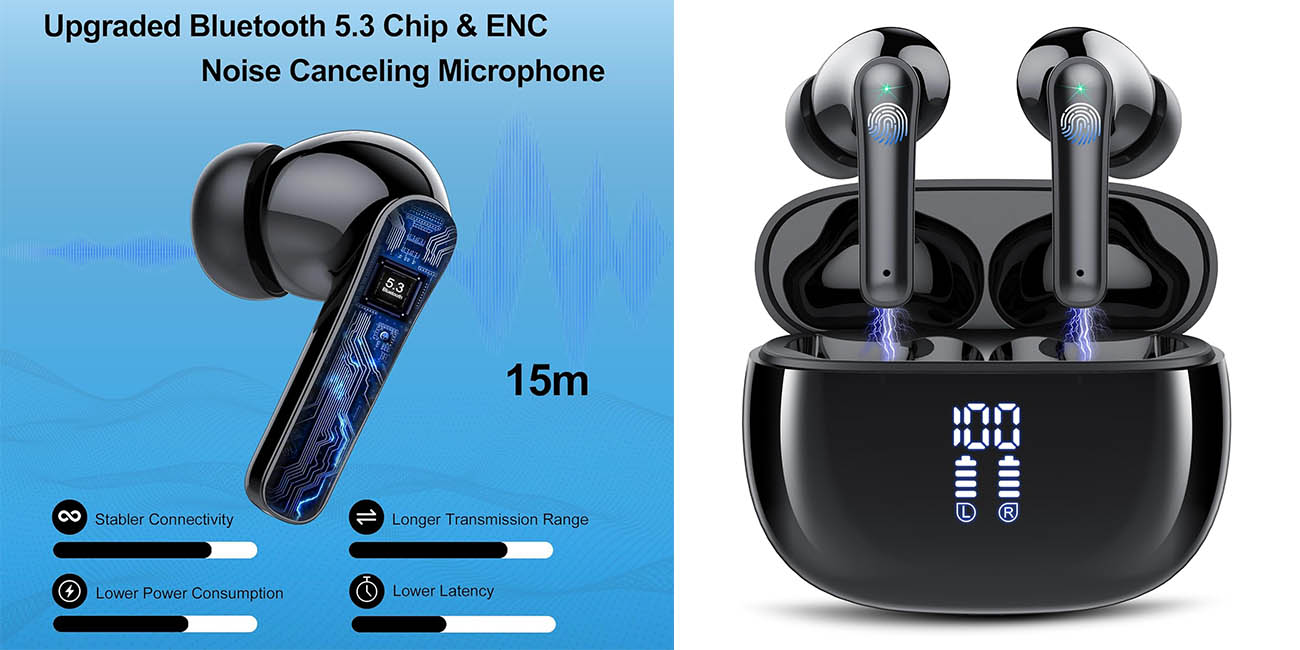 auriculares inalámbricos Bluetooth 5.3 oferta
