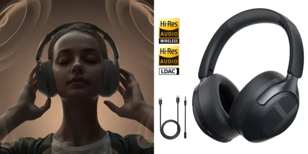 Auriculares de diadema inalámbricos HAYLOU S40
