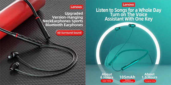 Auriculares inalámbricos Lenovo HE05X II