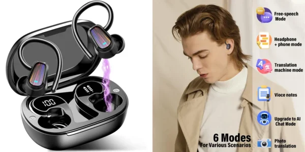 Auriculares inalámbricos OYIB con función de traducción en tiempo real