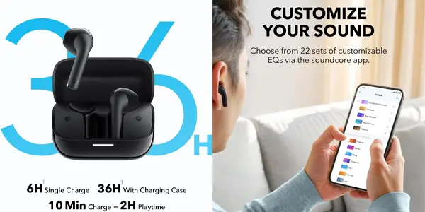 Auriculares inalámbricos Soundcore K20i