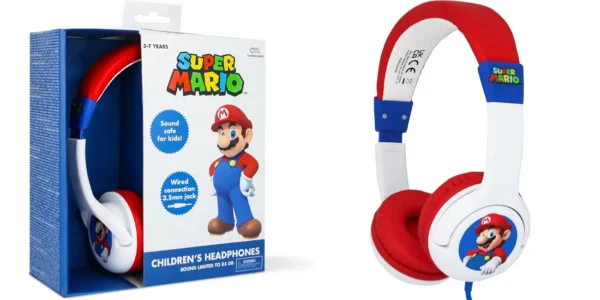 Auriculares infantiles OTL Super Mario