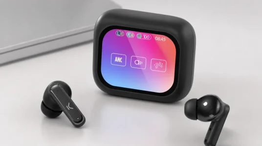 Auriculares inalámbricos KSIX Vision con cancelación de ruido y control táctil
