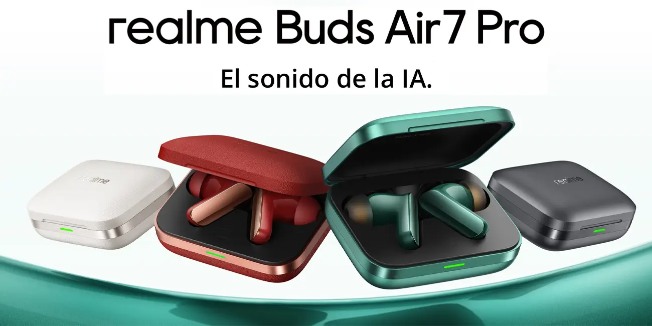 Auriculares inalámbricos Realme Buds Air 7 Pro
