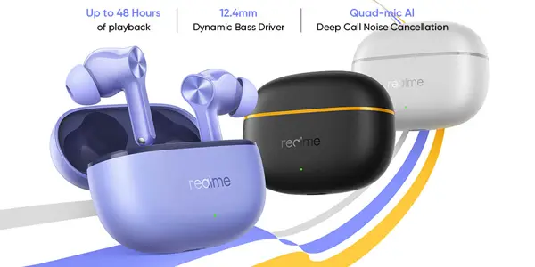 Auriculares inalámbricos Realme Buds T200 Lite
