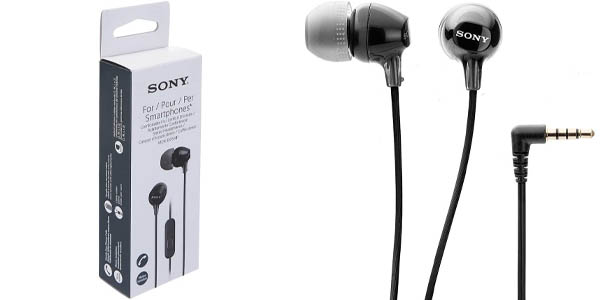 Pack 2x Auriculares in-ear Sony MDR-EX15AP