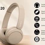 auriculares de diadema inalámbricos Sony WH-CH520