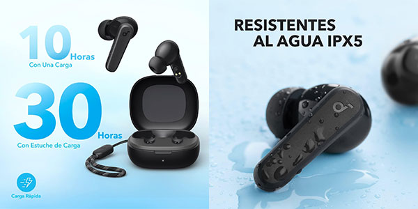 Auriculares Soundcore Anker P20i con Bluetooth 5.3 baratos