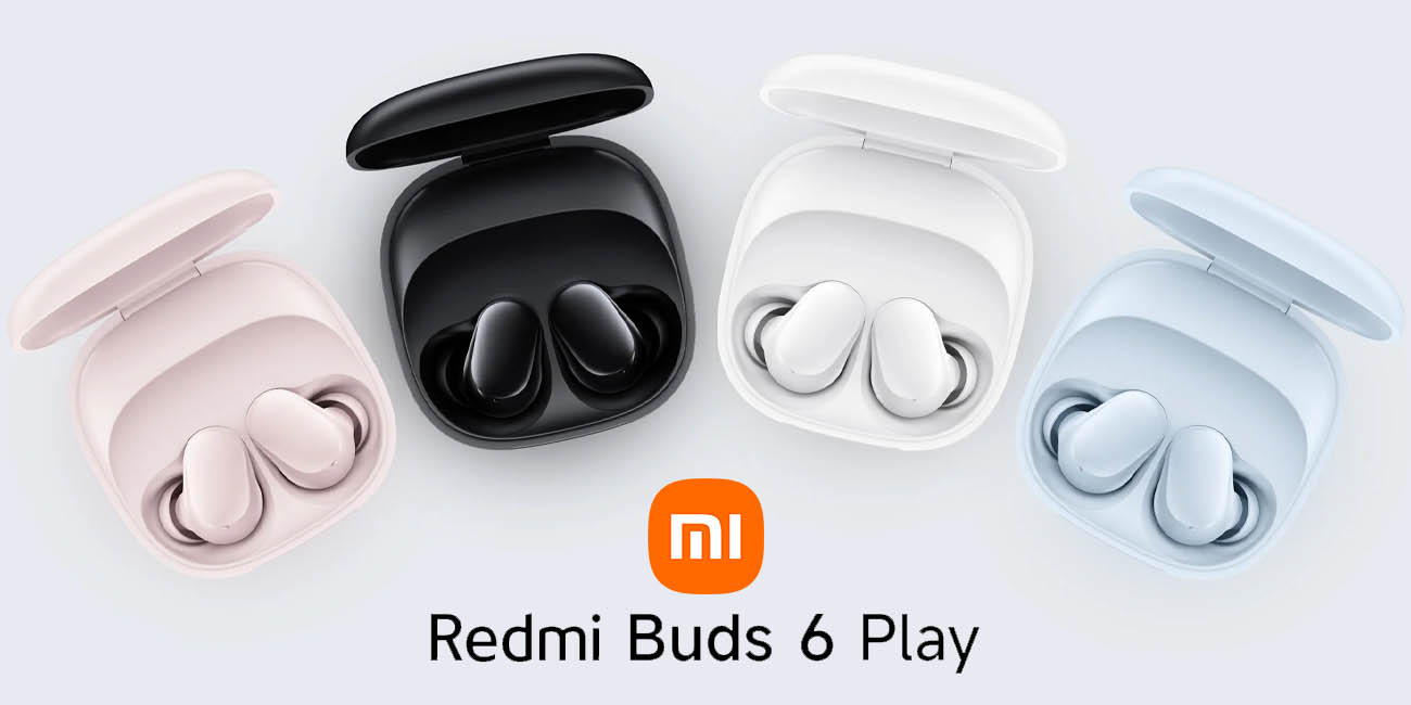 Auriculares inalámbricos Xiaomi Redmi Buds 6 Play