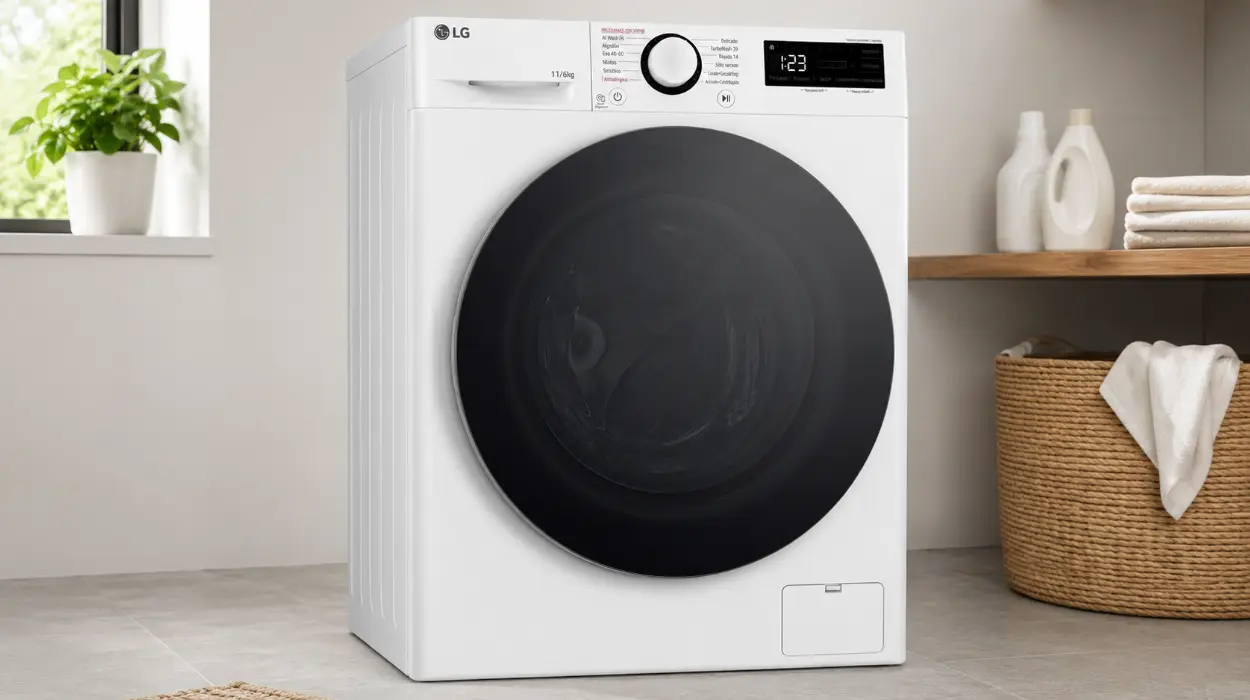 Lavasecadora LG F4DR6011AGW