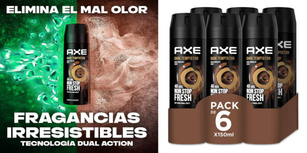 Axe Dark temptation desodorante spray barato