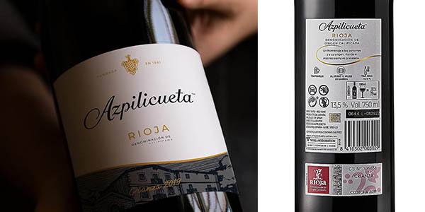 Azpilicueta Crianza rioja vino oferta