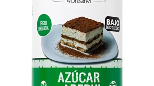 Azúcar de abedul ecológico Drasanvi Ecosana de 500 g, vegano y sin gluten