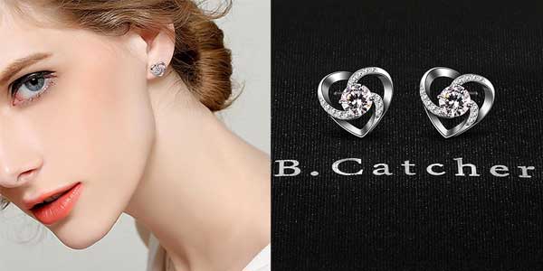 B.Catcher pendientes "Amor a primera vista" oferta