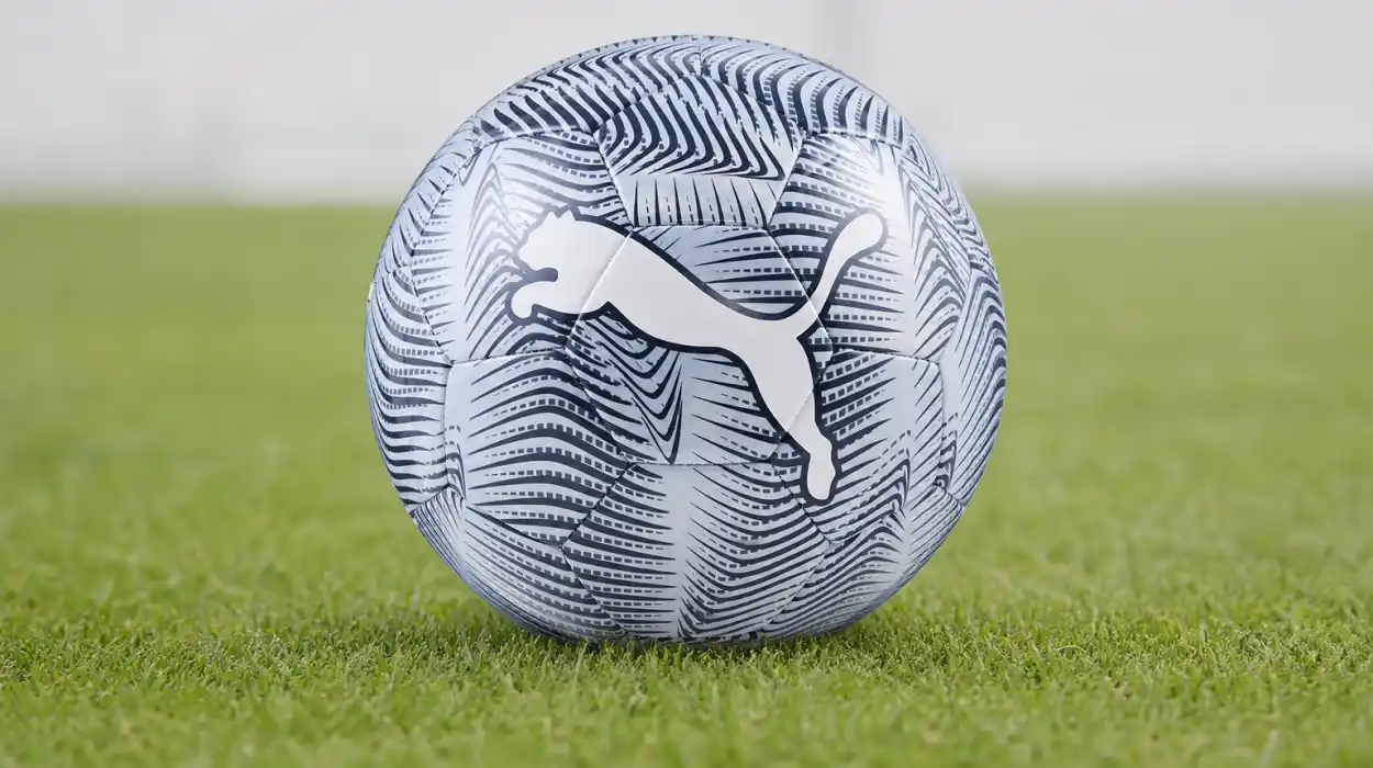 Balón de fútbol Puma Final Graphic 3 con diseño de 32 paneles