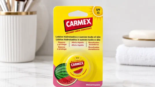 Bálsamo labial Carmex SPF15 con sabor a sandía en tarro de 7,5 g