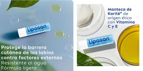 Bálsamo labial Liposan Hydro Care oferta