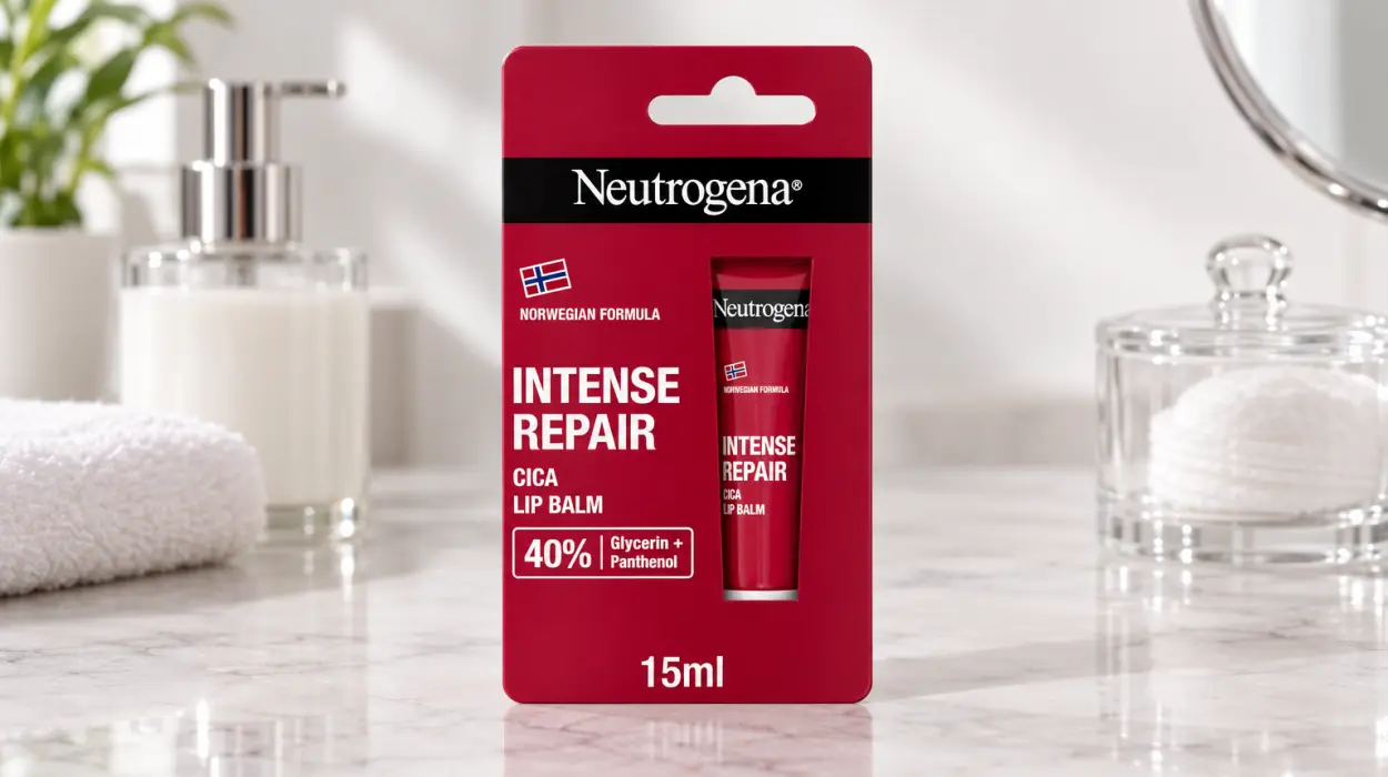 Bálsamo labial Neutrogena Fórmula Noruega CICA de reparación intensa