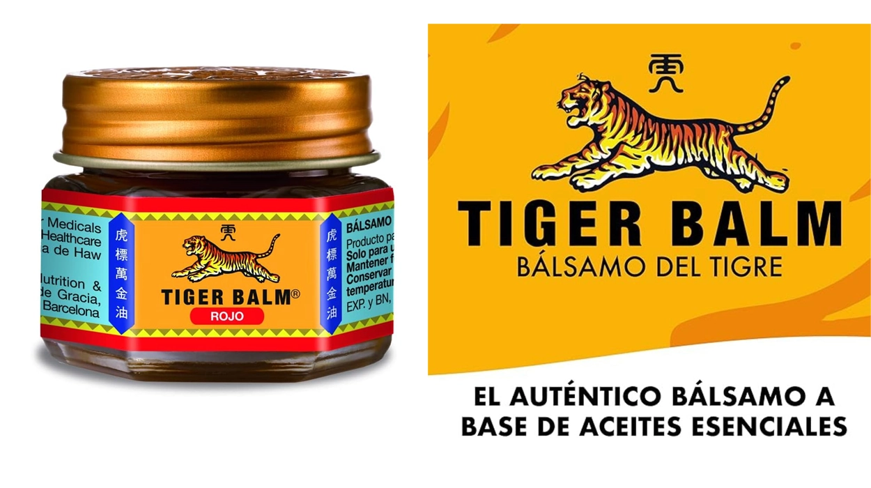 bálsamo original Tiger Balm Rojo