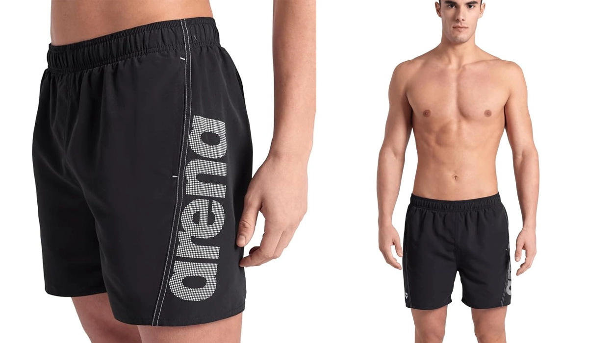 bañador Arena Fundamentals Logo Boxer barato