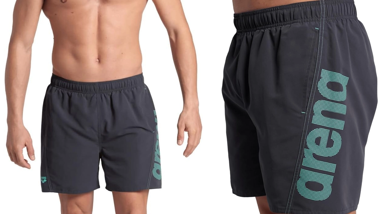bañador Arena Fundamentals Logo Boxer para hombre