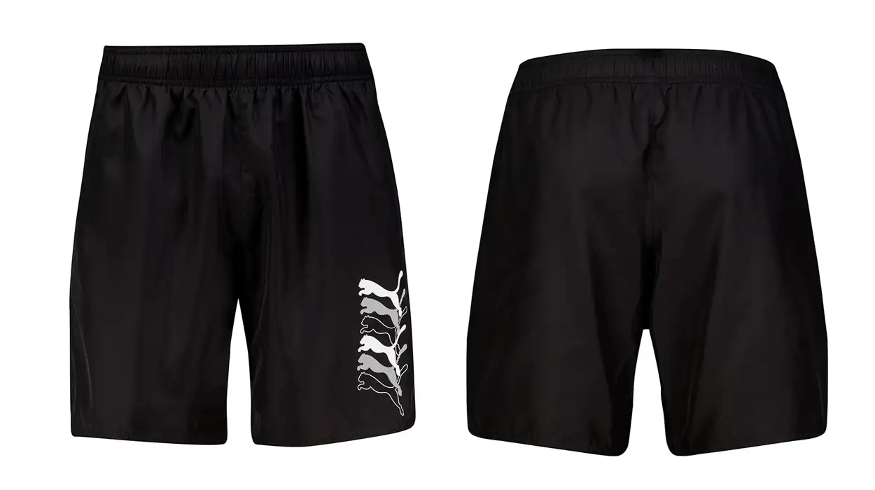bañador Puma Swim Cats negro para hombre
