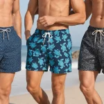 Bañador para hombre RIPT Essentials con protección UV 50, secado rápido y estampado de diamantes