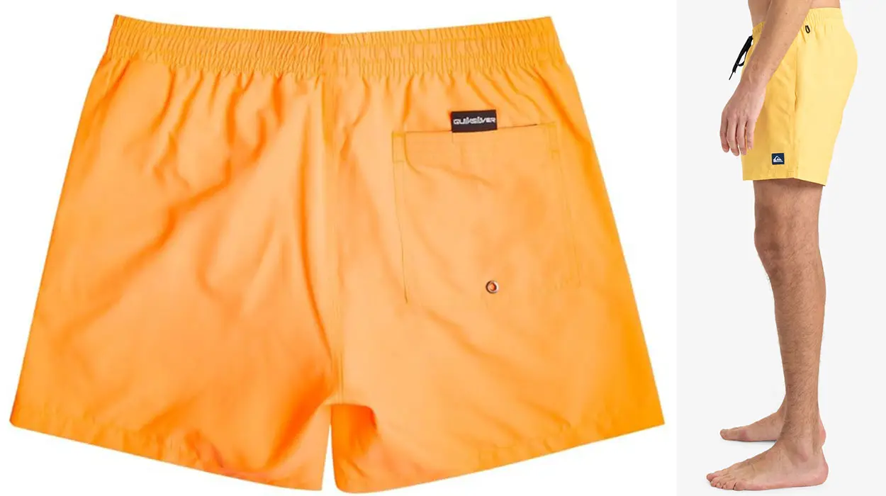 Bañador Quiksilver - Everyday Volley naranja para hombre barato