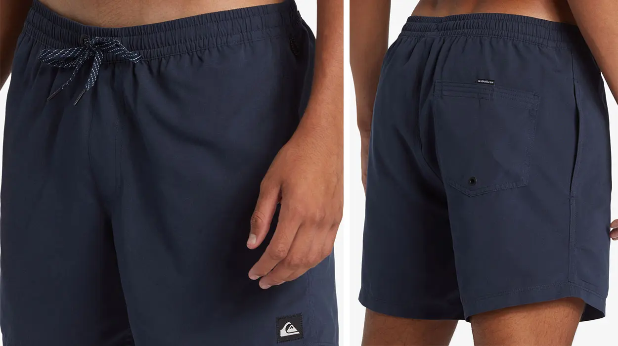 Bañador Quiksilver Everyday Solid Volley para hombre barato
