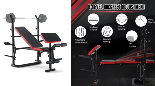 banco de musculación ISE para entrenamiento completo