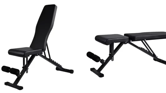 Banco de musculación plegable