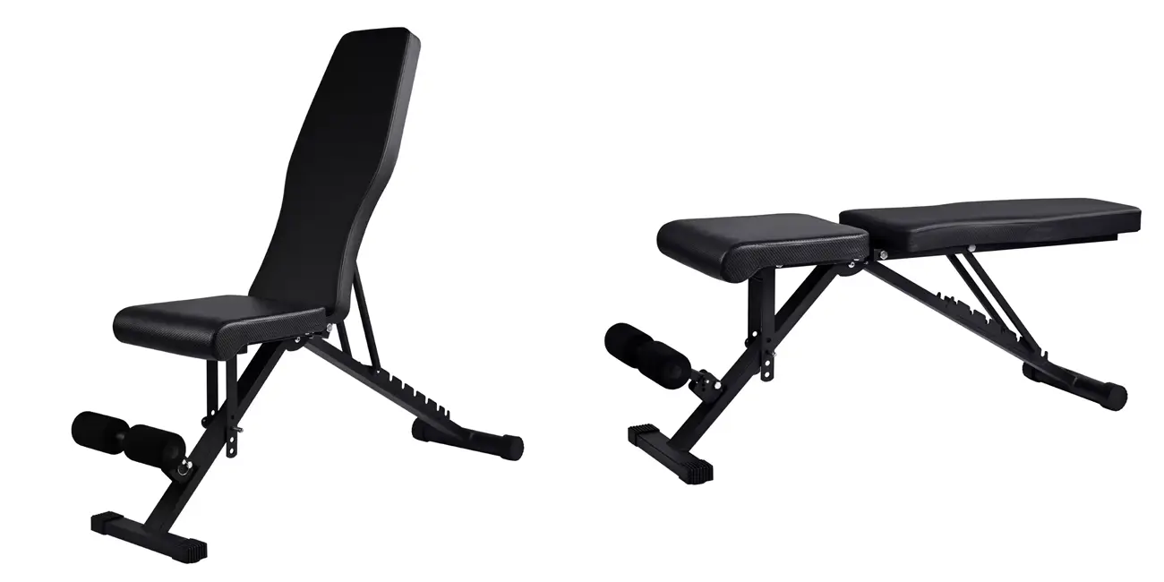 Banco de musculación plegable