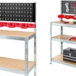 Banco de trabajo LIDL PARKSIDE con panel de herramientas